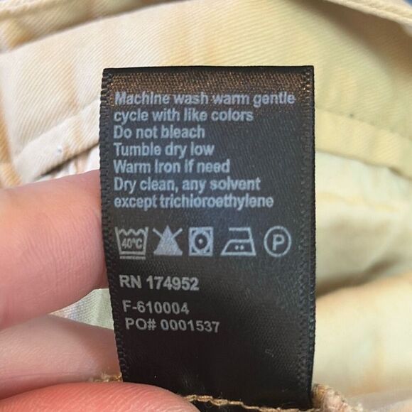 Flint and Tinder Mens Tan Khaki Chino Golf Shorts size 32 - Picture 7 of 7